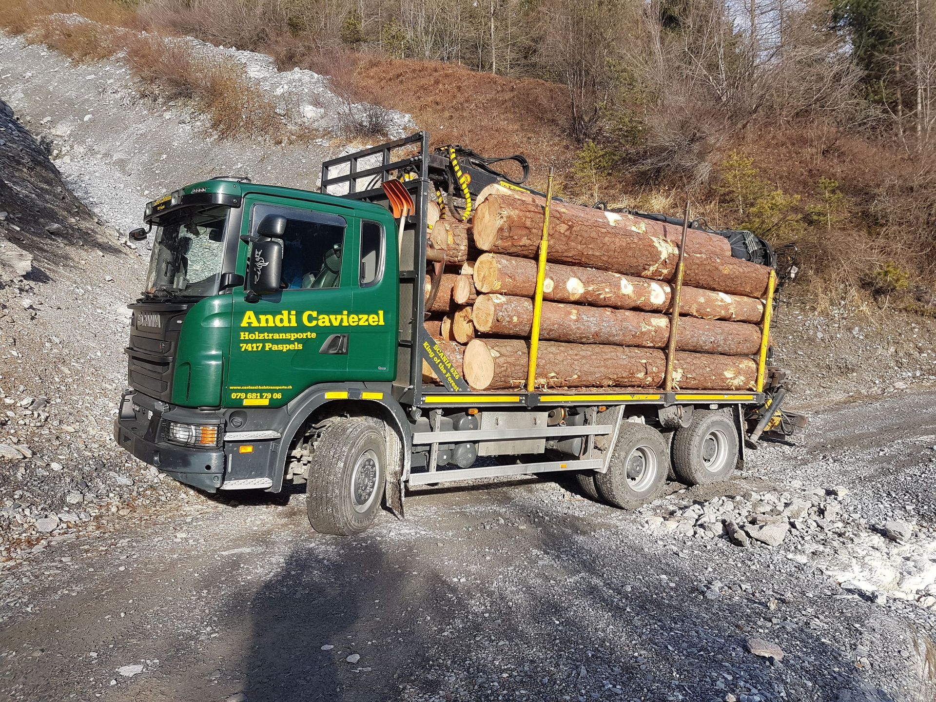 Andi Caviezel Holztransporte