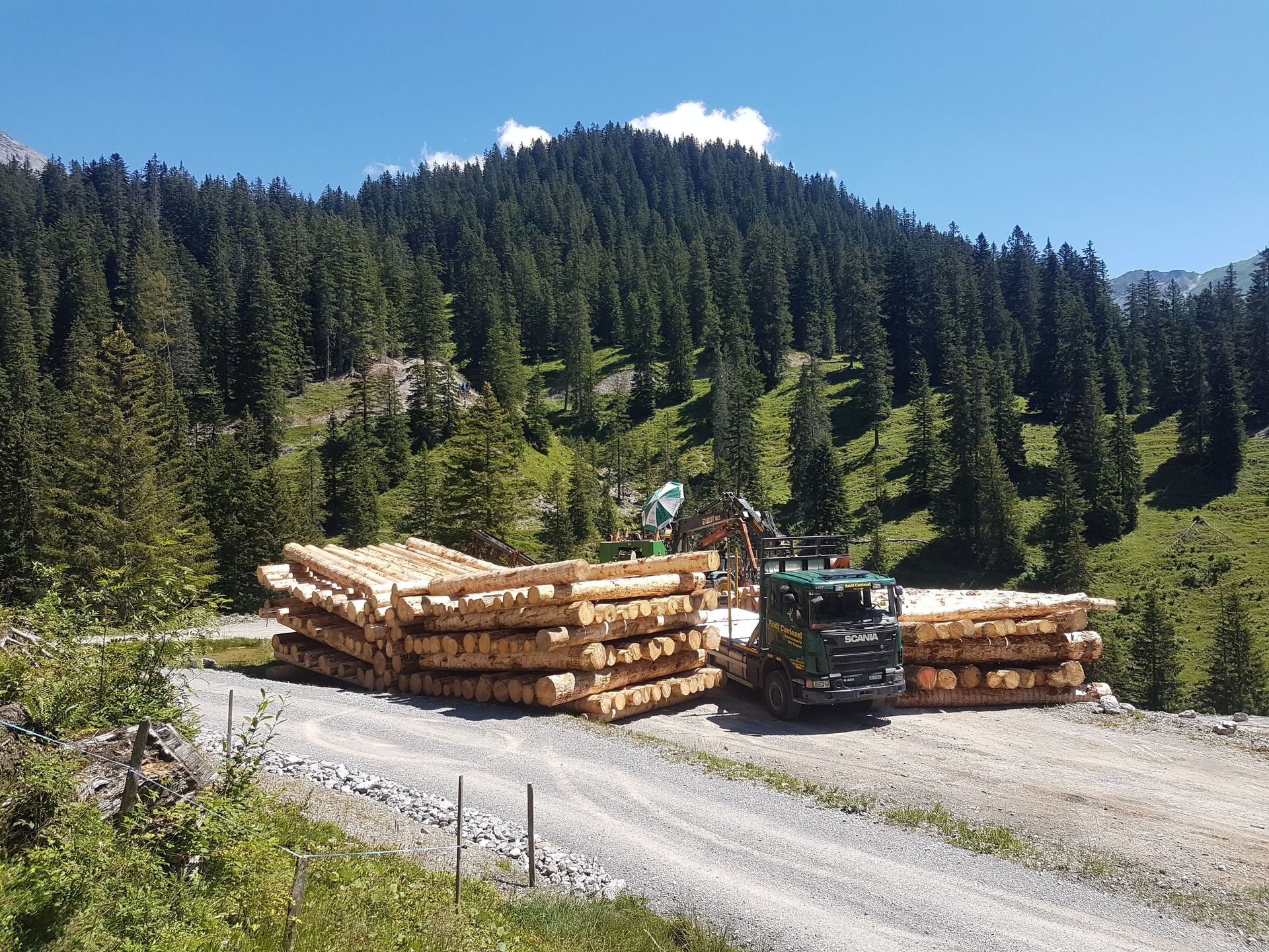 Andi Caviezel Holztransporte
