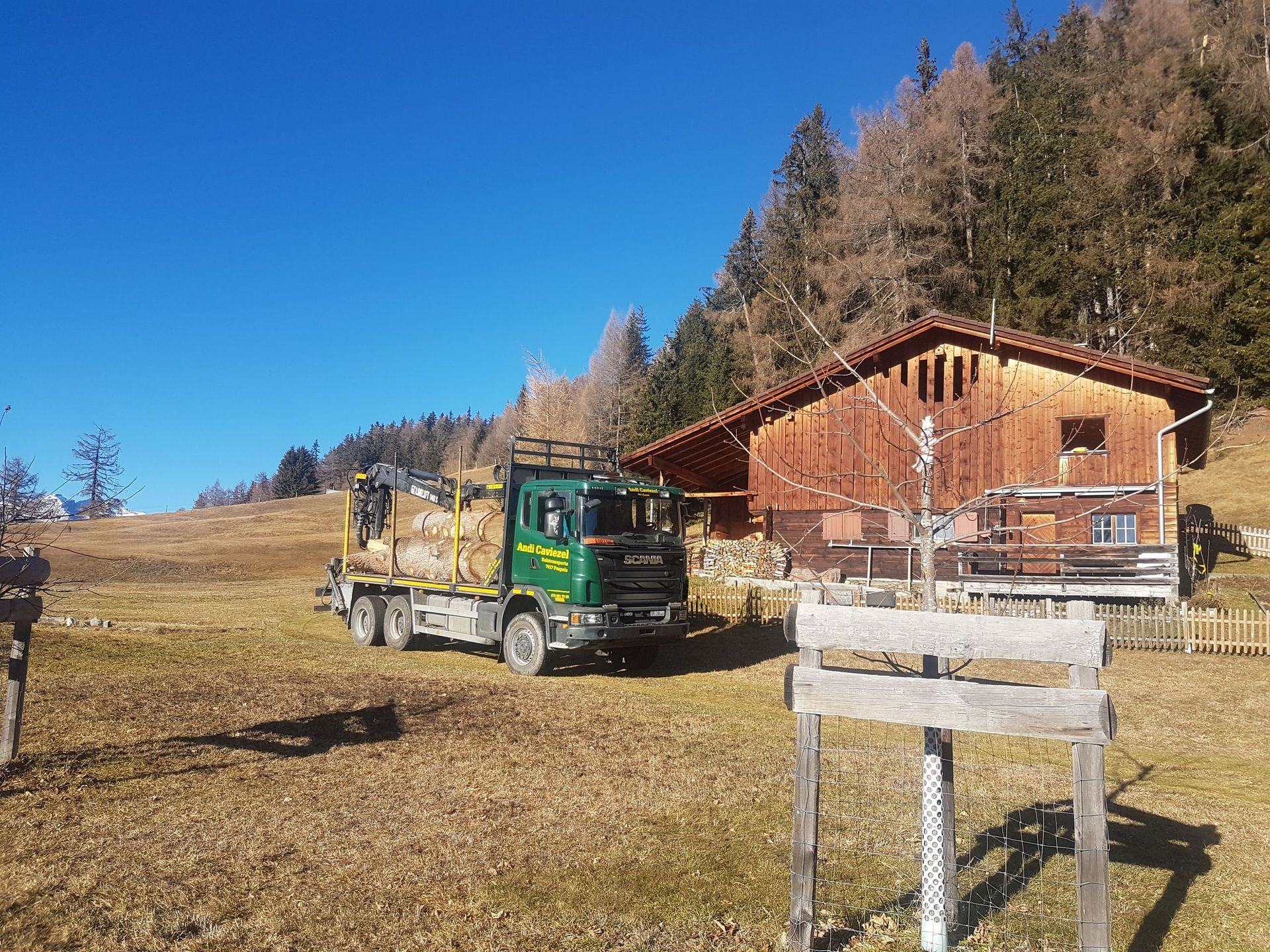 Andi Caviezel Holztransporte