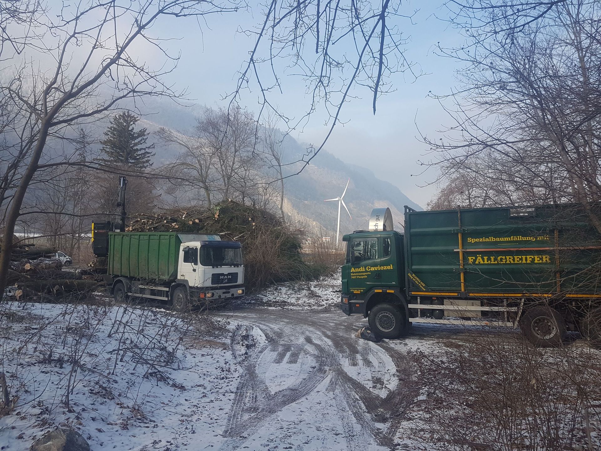 Andi Caviezel Holztransporte