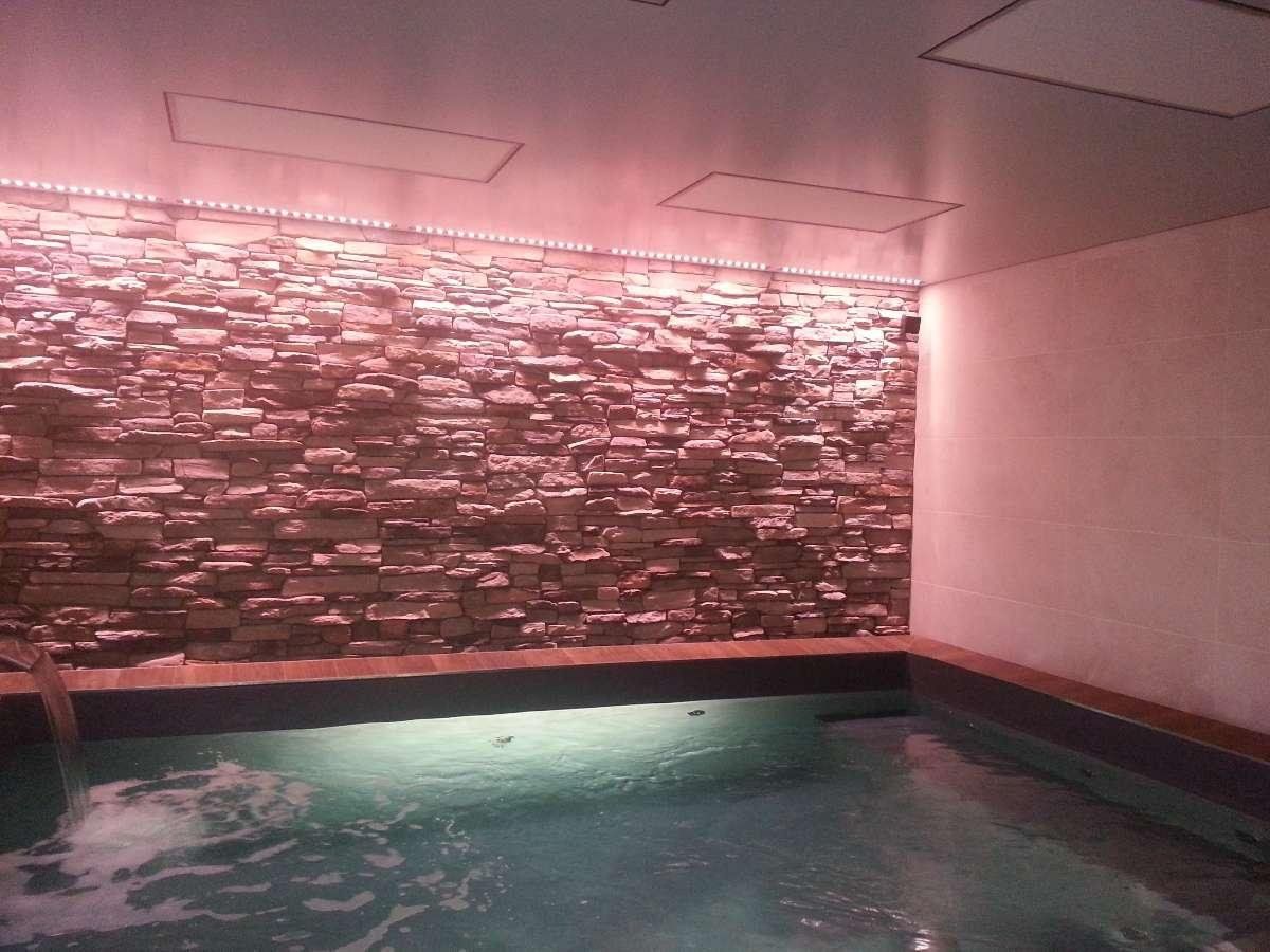 Éclairage mural d'intérieur, ambiance chaude