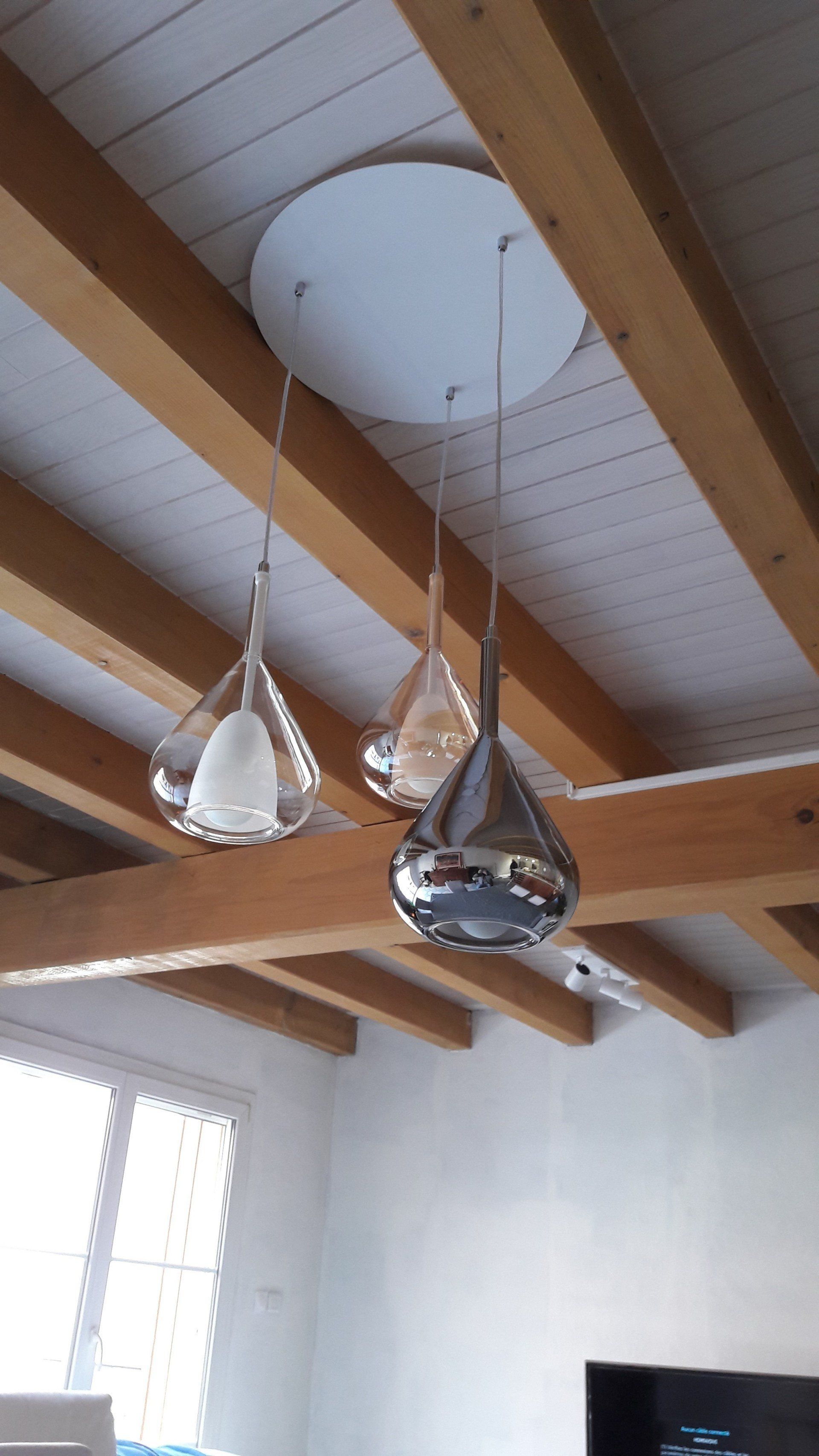 Plafonniers éteints