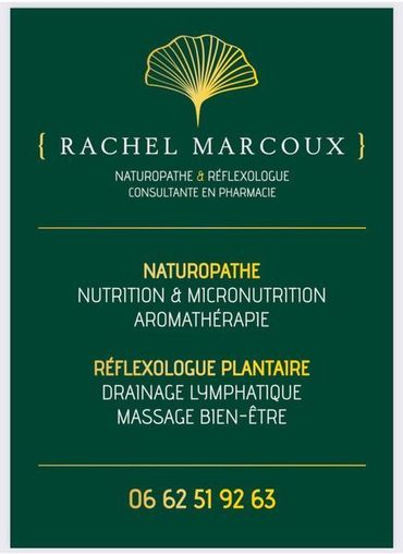 Logo de RACHEL MARCOUX NATUROPATHE RÉFLEXOLOGUE