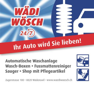 Auto waschen - Wädi Wösch AG Wädenswil