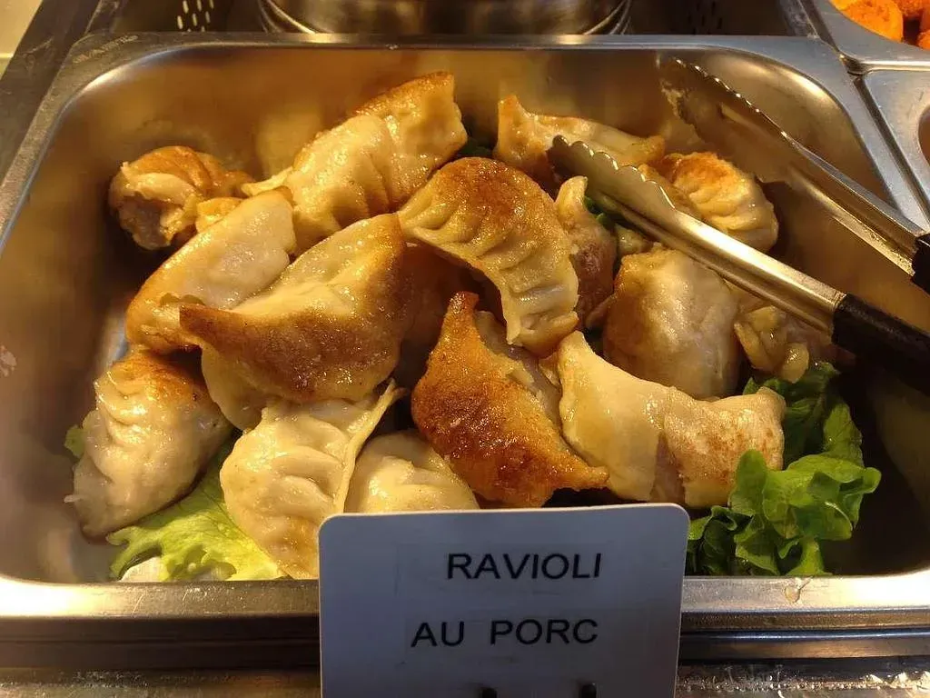 Des raviolis au porc