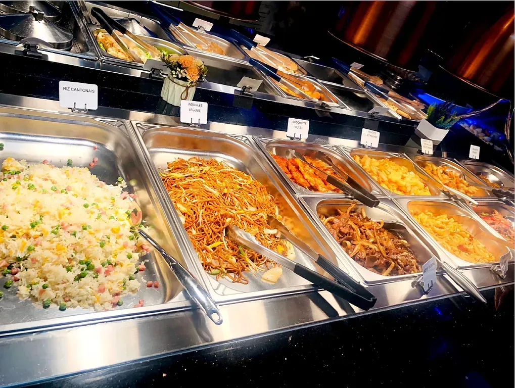 Divers plats asiatiques