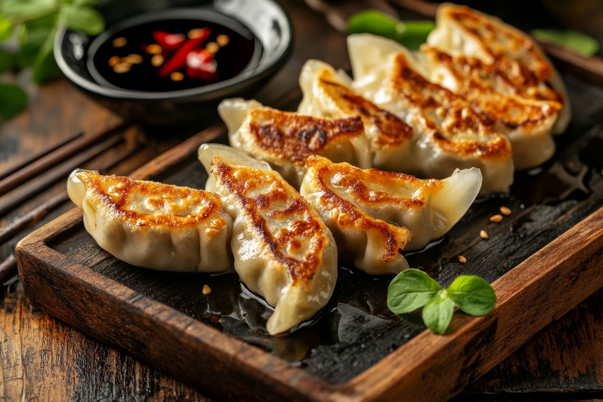 Des gyozas