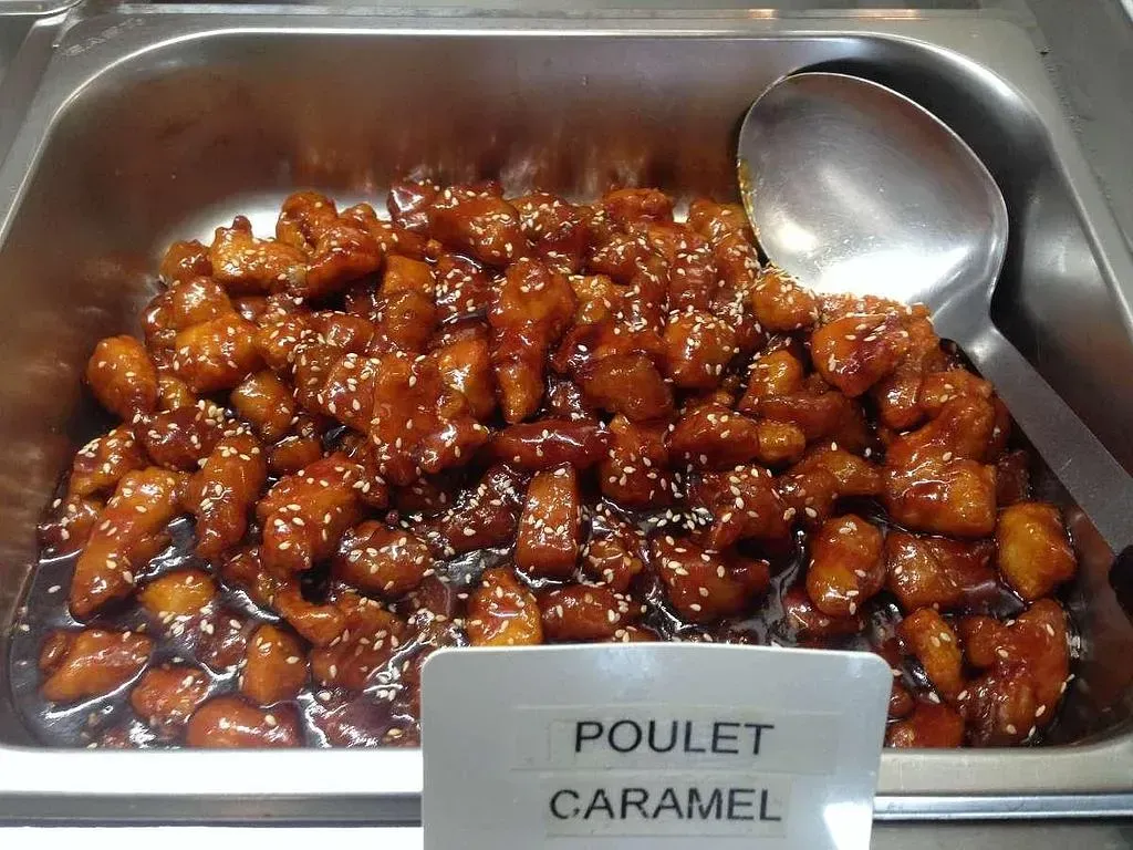 Du poulet caramélisé