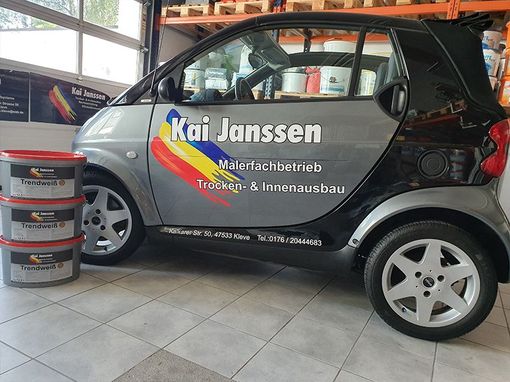 Kai Janssen Malerfachbetrieb Kleve - Farbe