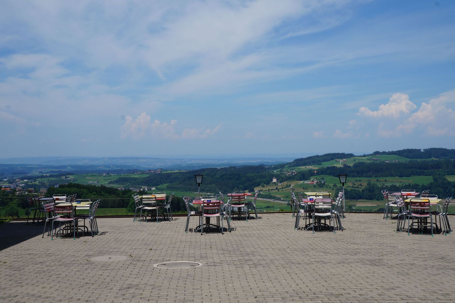 restaurant sedel terrasse - kinderparadies - herisau