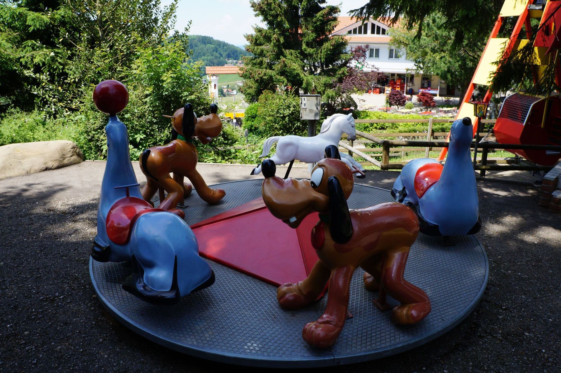 restaurant sedel spielplatz - kinderparadies - herisau