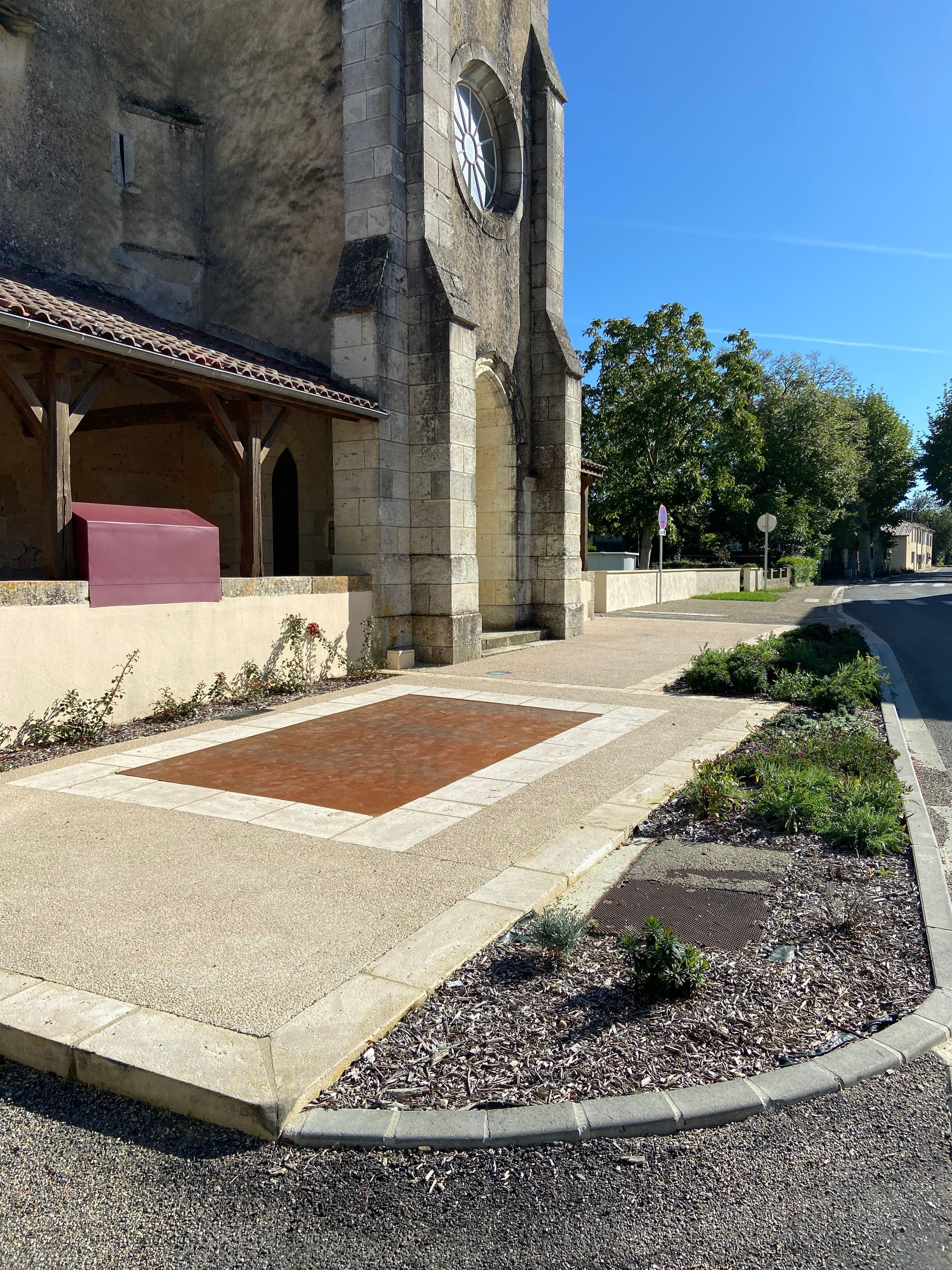 Travaux d'aménagement urbain