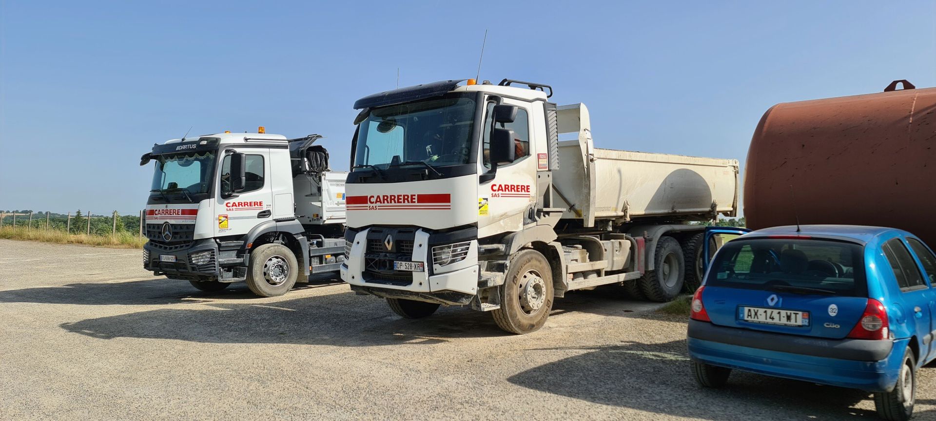 Engins de l'entreprise