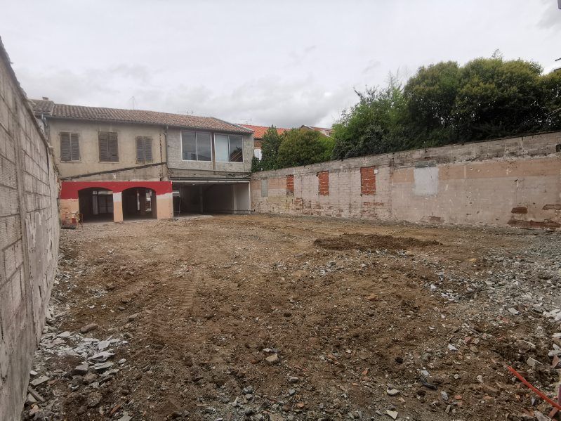 Bâtiment après démolition