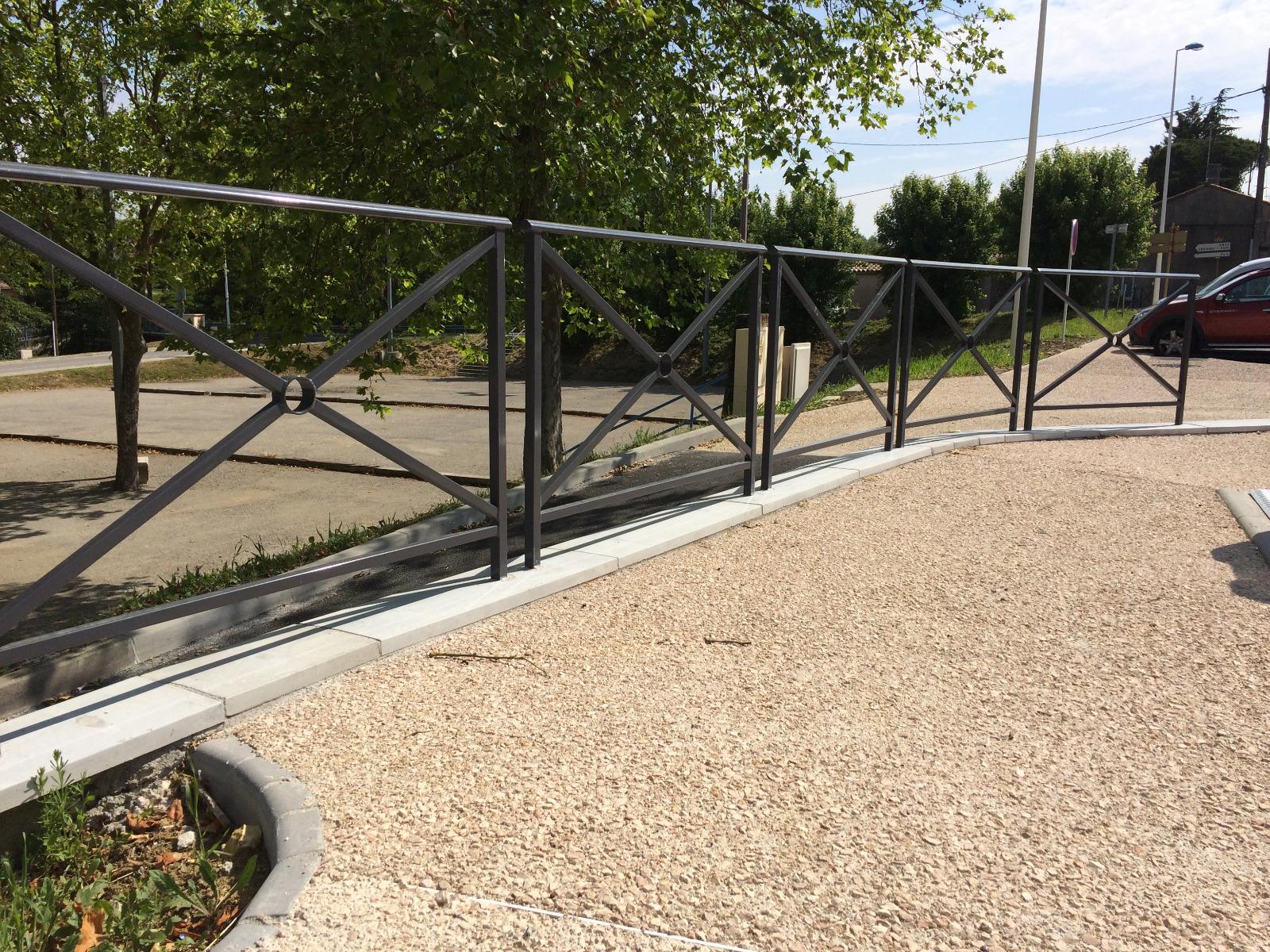 Installation de rembarde