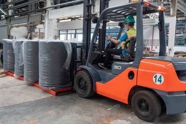 Frank Müller Gabelstapler-Service Gabelstabler mit Rollen