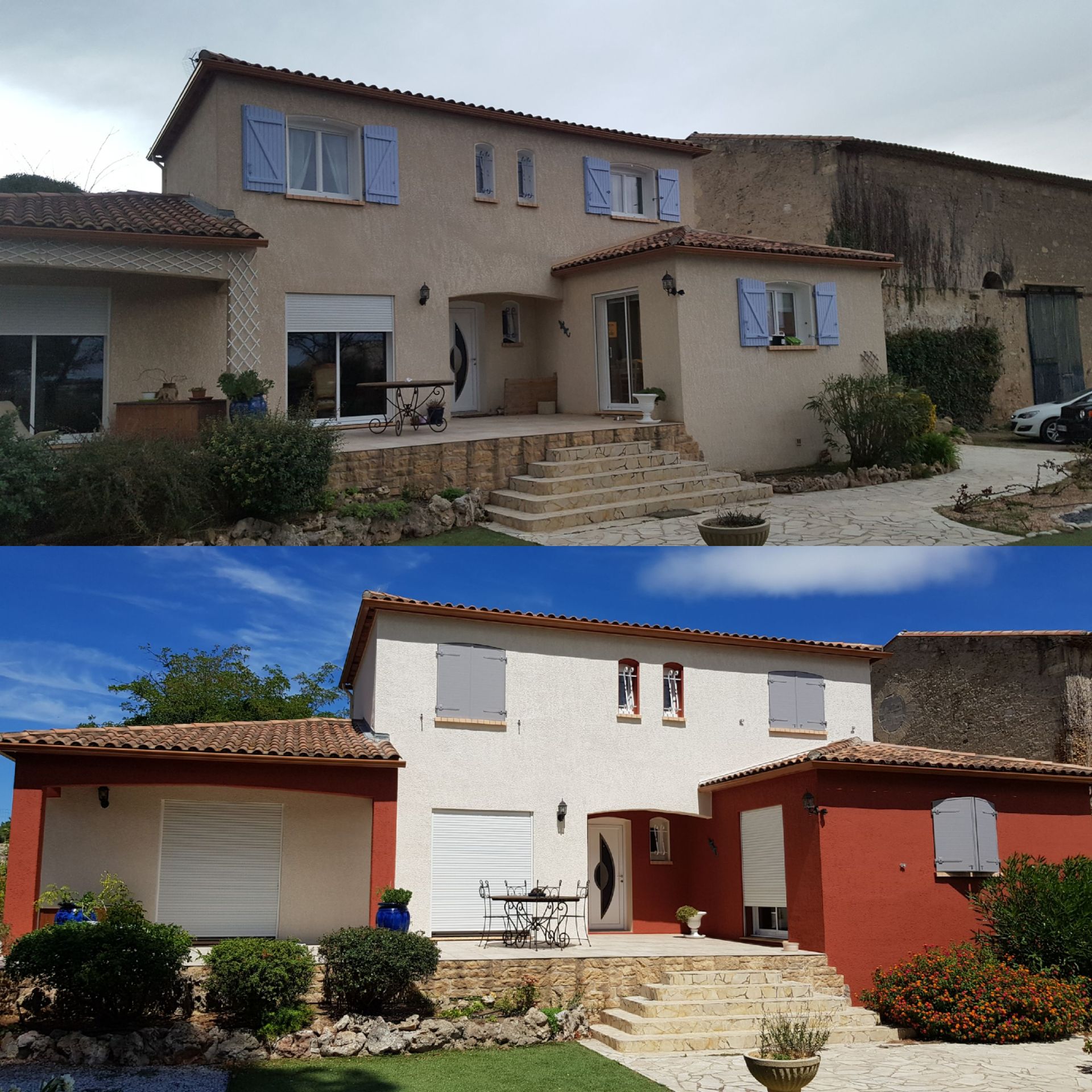 peintures sur facade vendargues