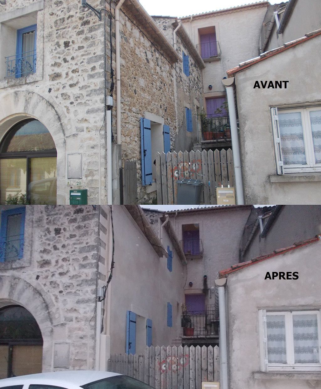 ravalement facade teyran