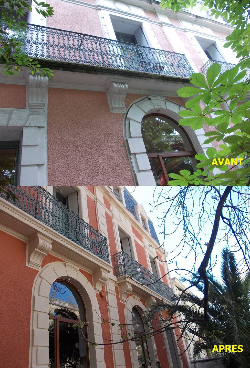 ravalement facade pignan