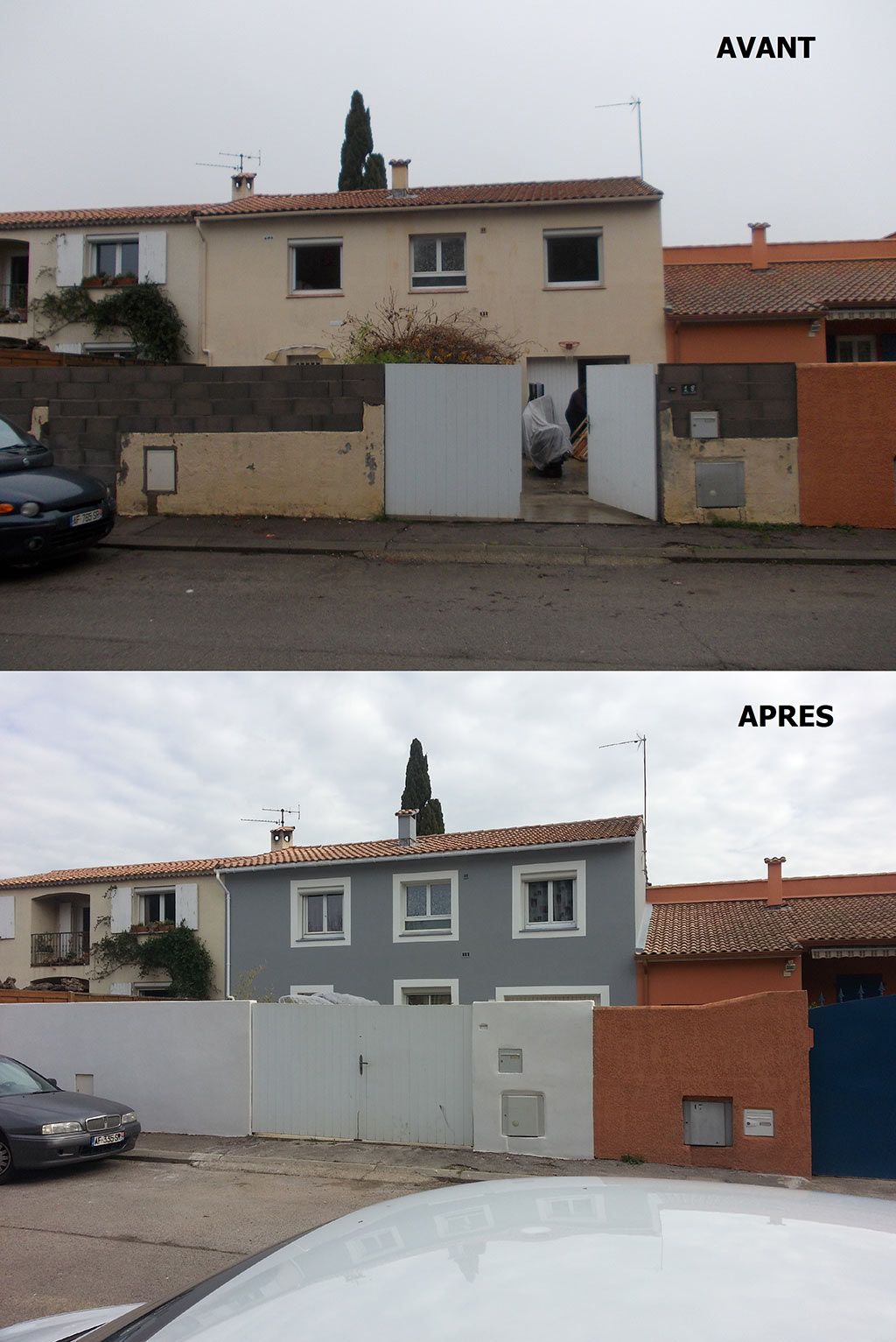 reparation facade baillargues