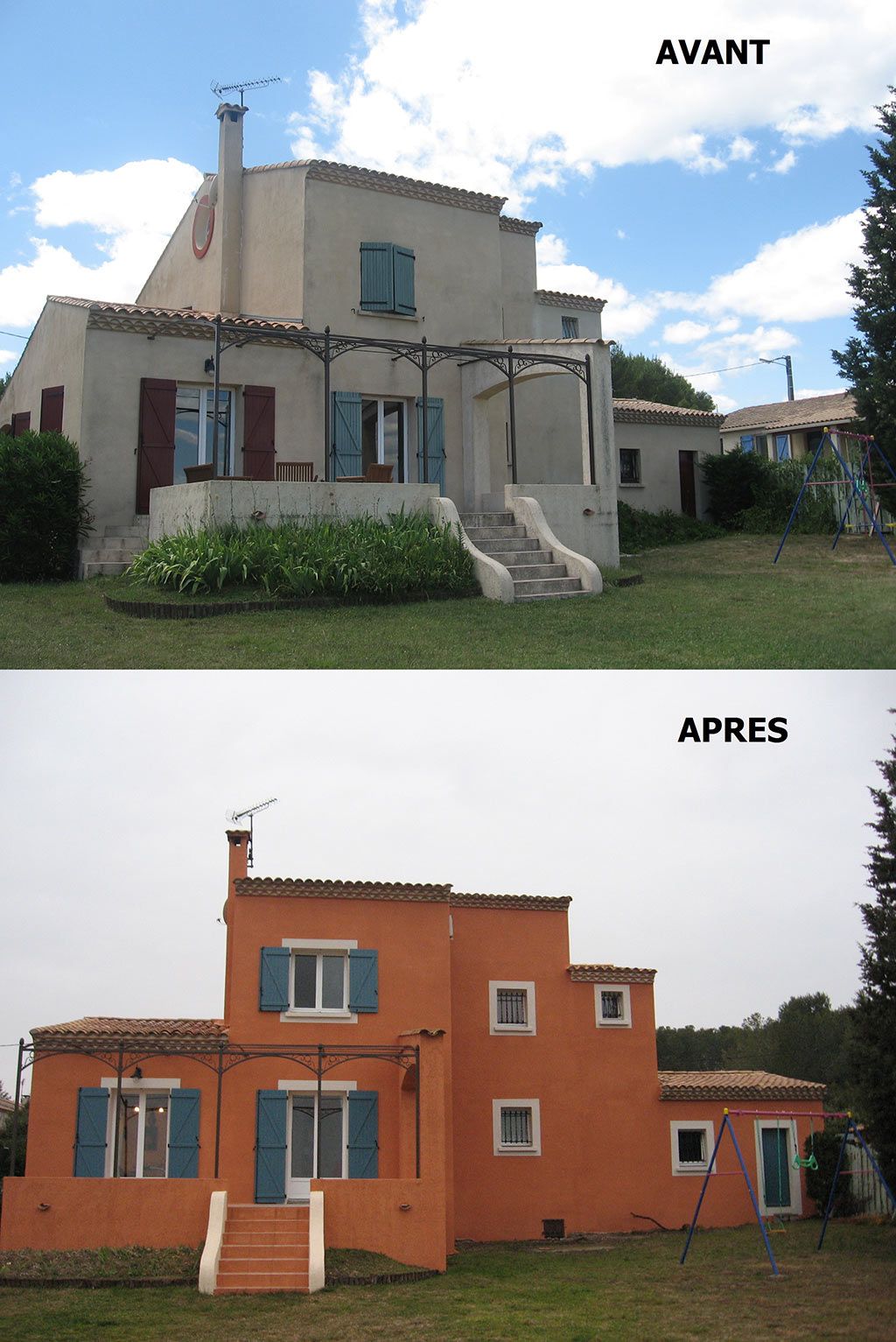 reparation facade le cres