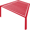 Pergola rouge