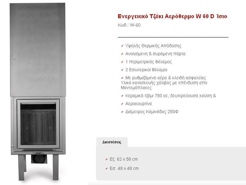 Αερόθερμα Τζάκια