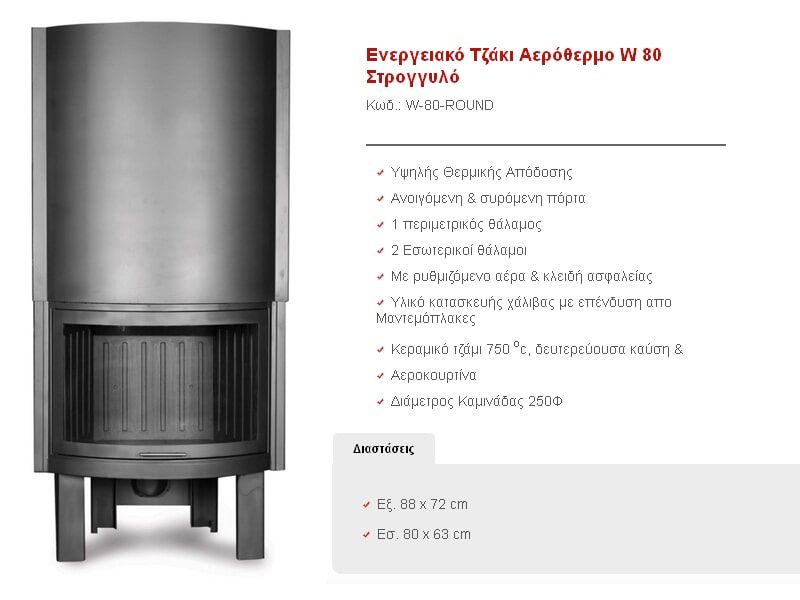 Αερόθερμα Τζάκια