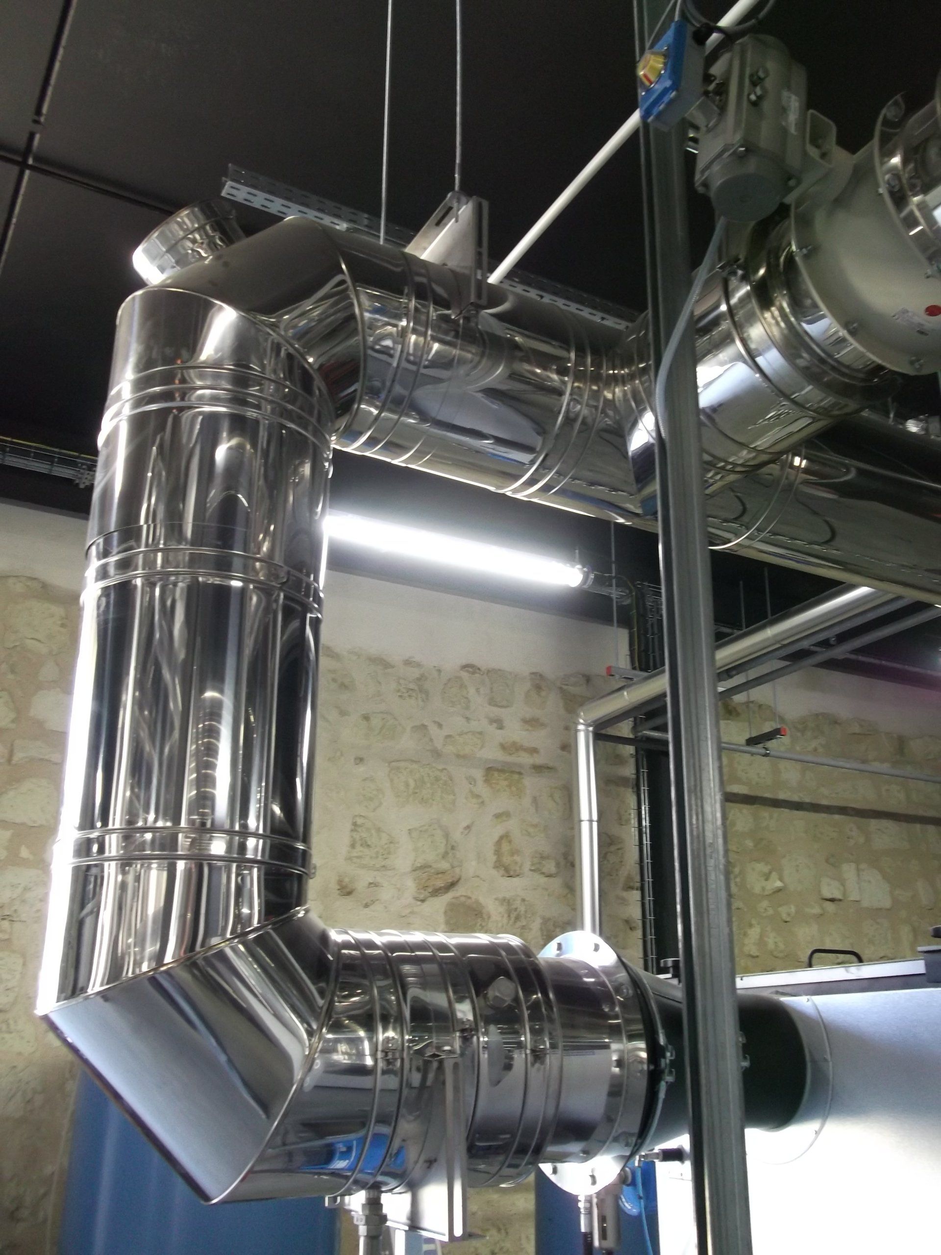 Raccordement chaufferie