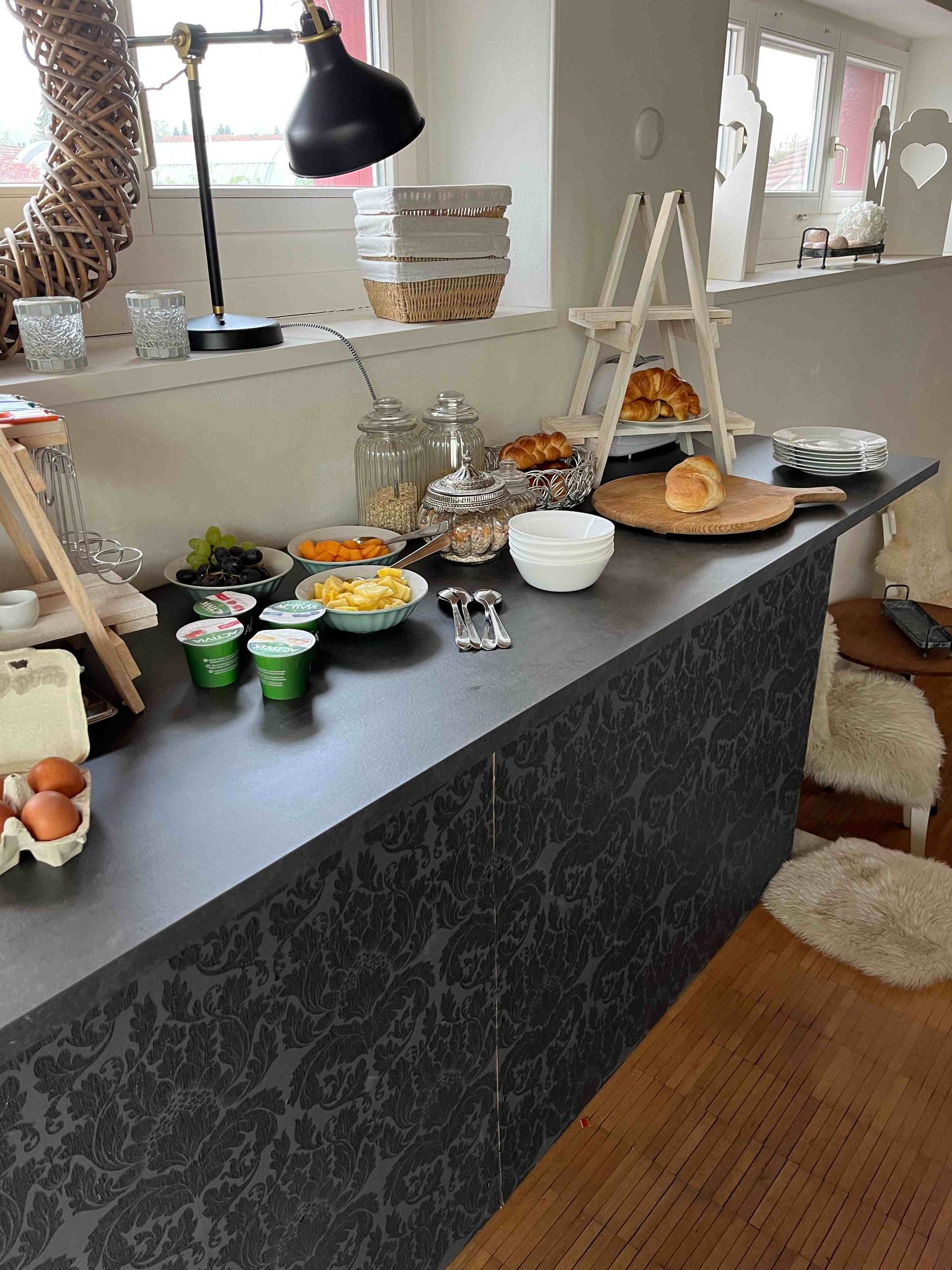 Frische Eier zum Frühstücken