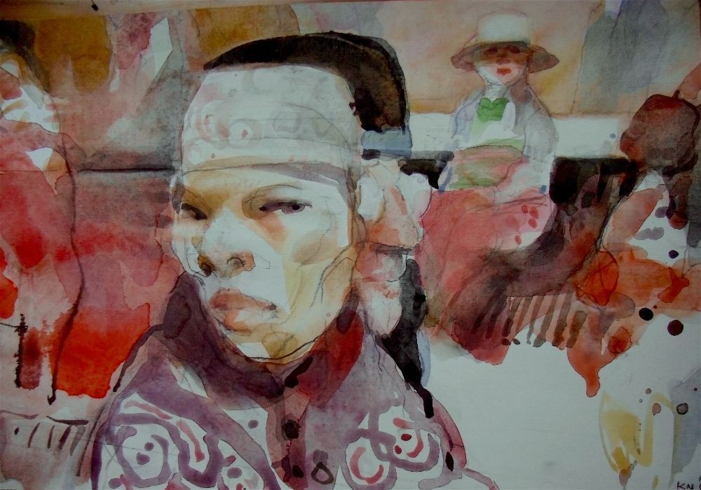 Aquarell Knut V. Neumann