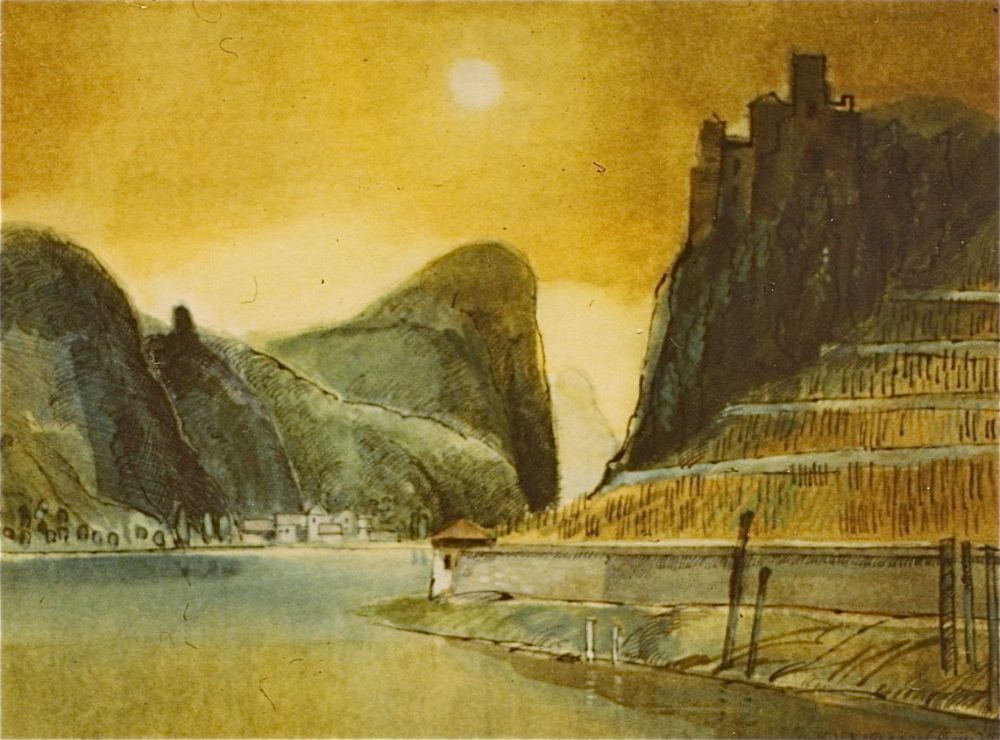 Aquarell Knut V. Neumann