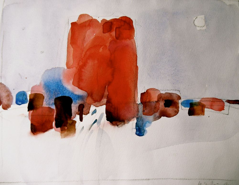 Aquarell Knut V. Neumann