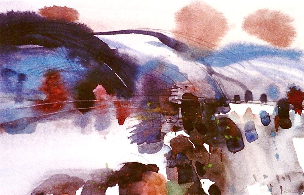 Aquarell Knut V. Neumann