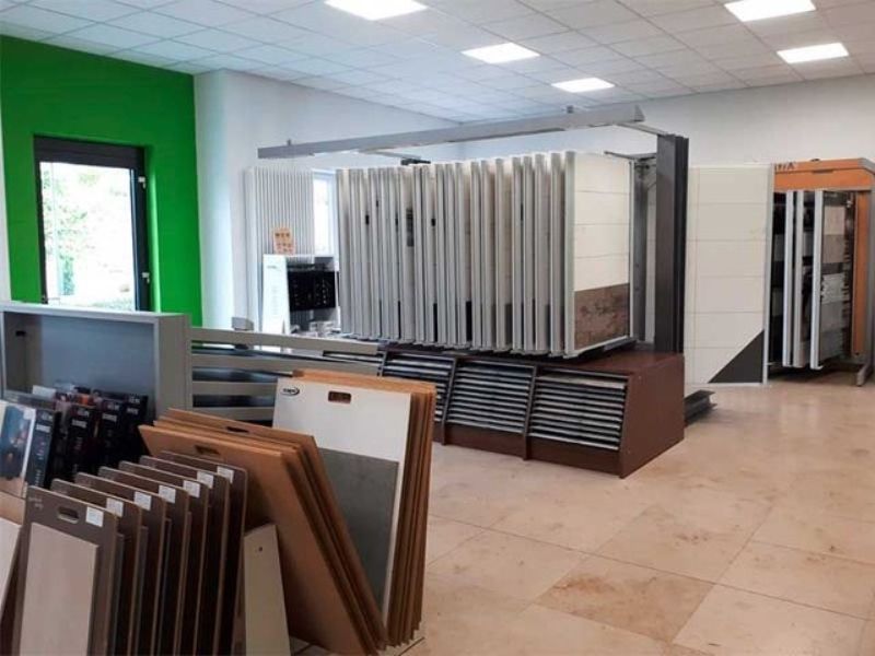 Fliesenausstellung der Fliesen Klier GmbH aus Velburg