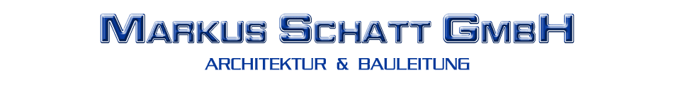 Logo - Markus Schatt GmbH Architekturbüro - Kaltbrunn