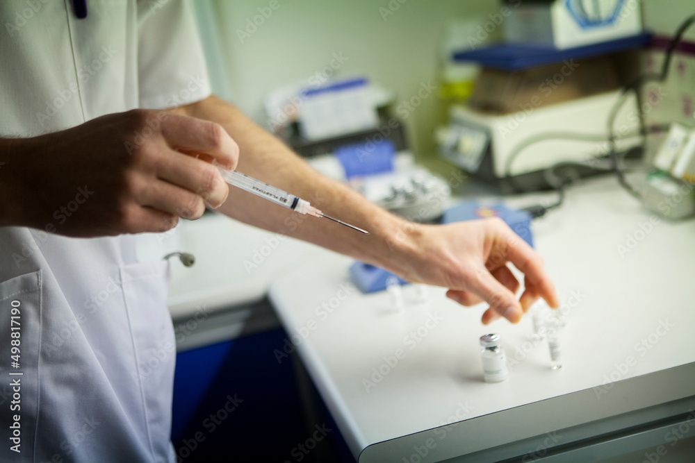 Blutanalysen von Tieren