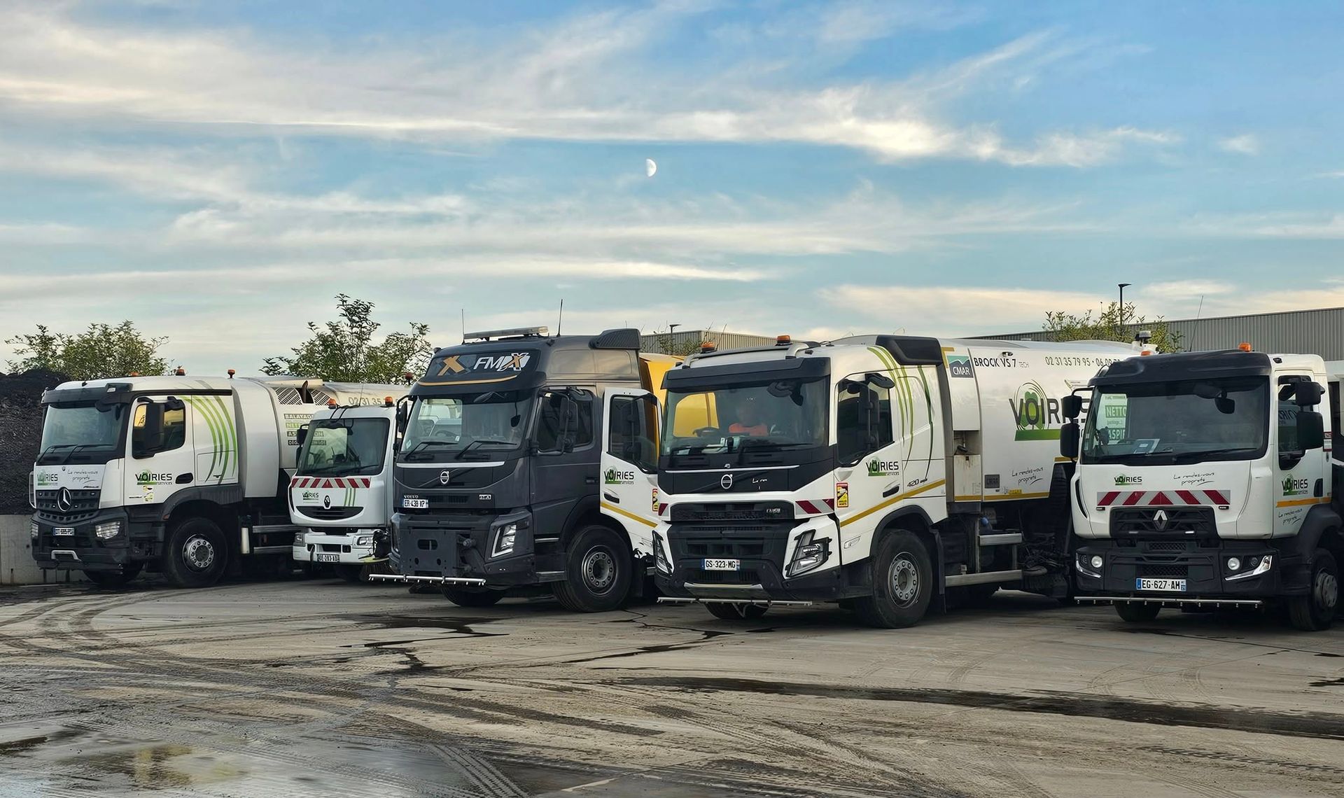 Balayeuses disponibles à la location