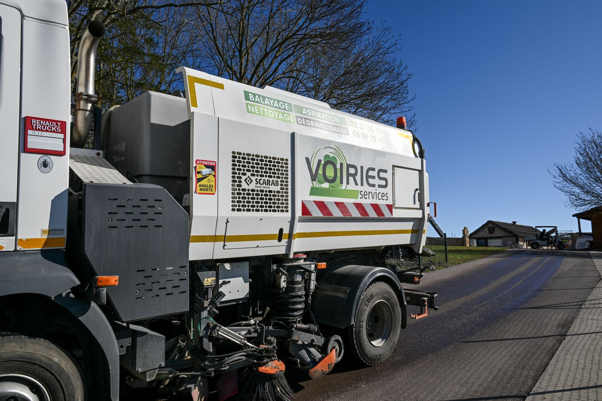 Arrière d'un camion