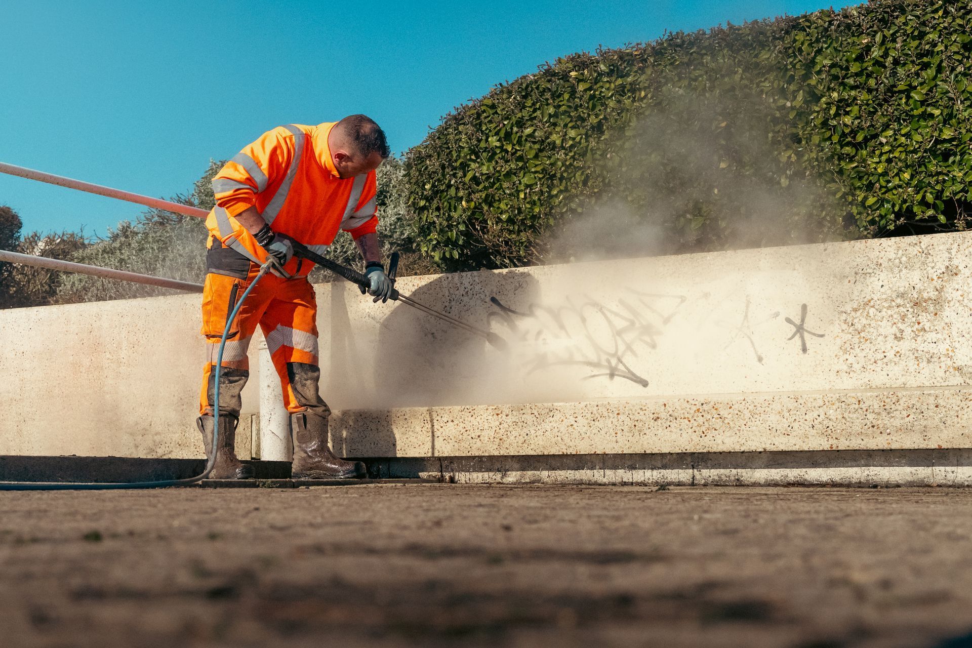 Remorque de matériel de nettoyage