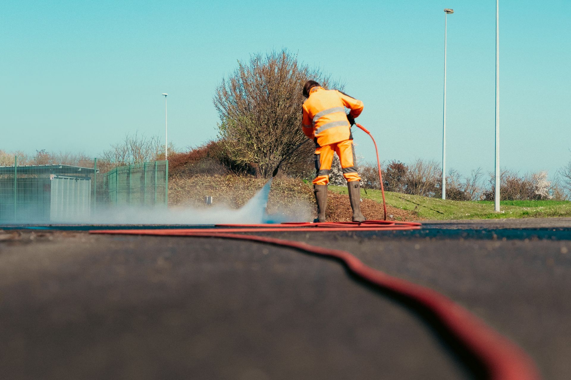 Désinfection d'une voirie