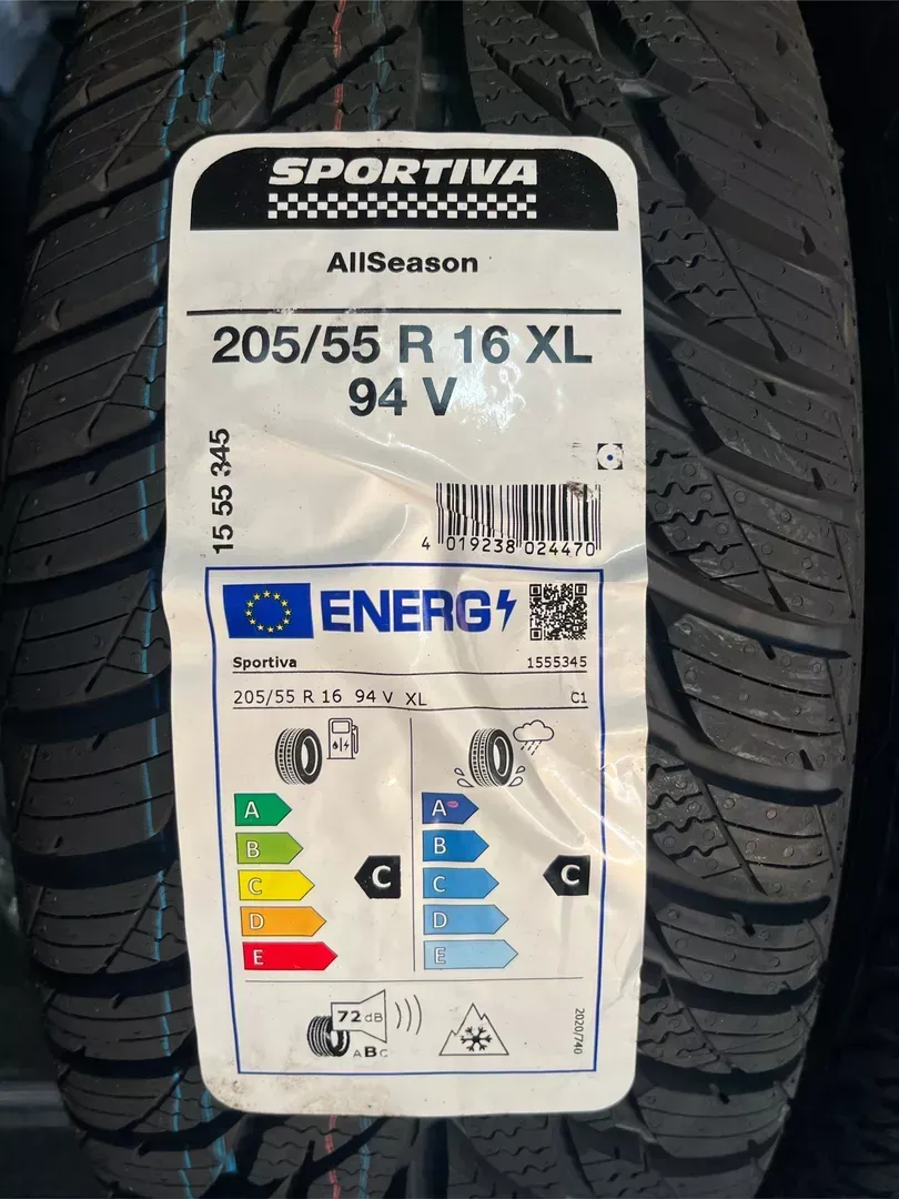 Reifen mit Energielabel: Sportiva AllSeason 205/55 R16 XL 94 V.