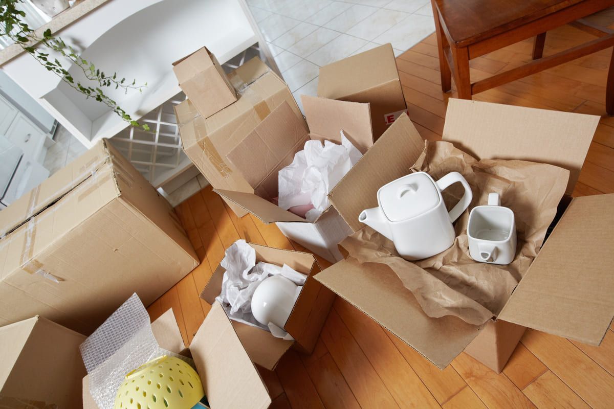 Déménagement appartement avec mise en carton