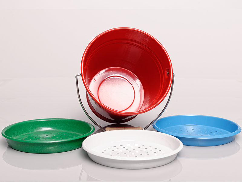 Sandeimer und Sandsieb