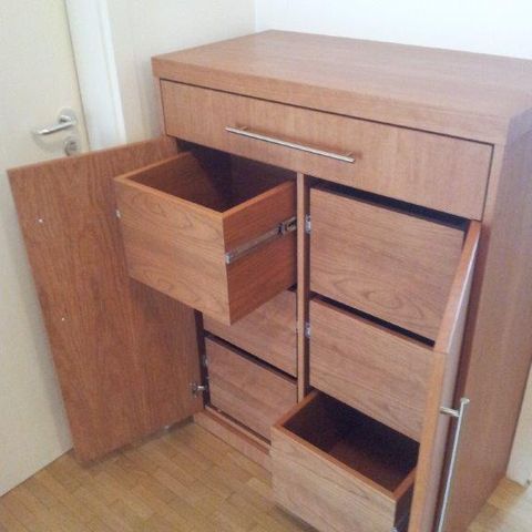 Anrichte aus Kirschbaum - offen