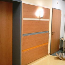 Wandschutz mehrfarbig