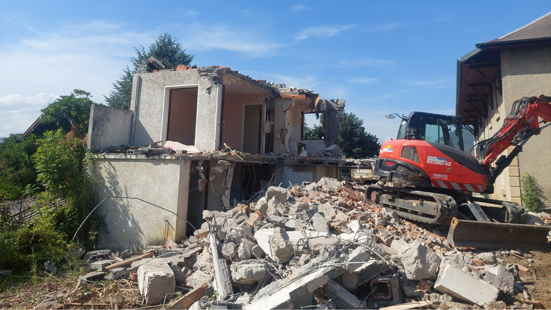 Photo de démolition d'appartement