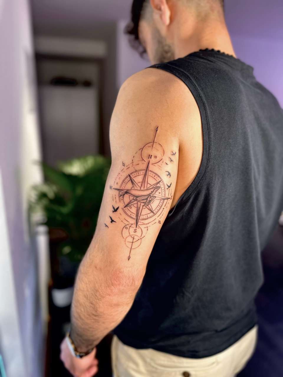 Tattoo auf dem Triceps