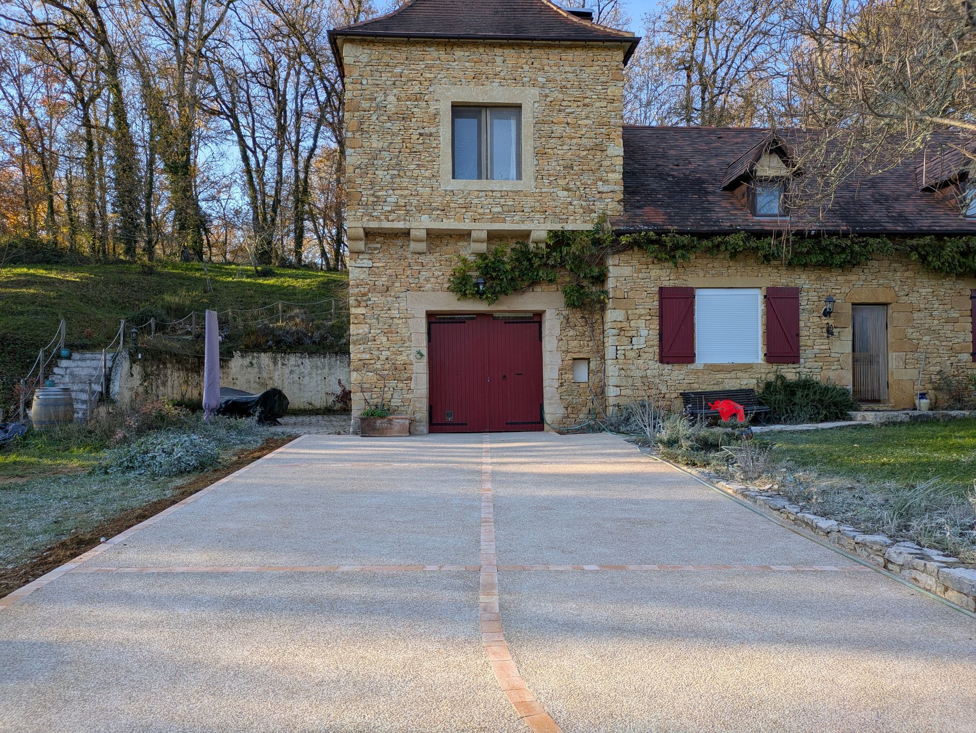 Béton désactivé à Marminiac