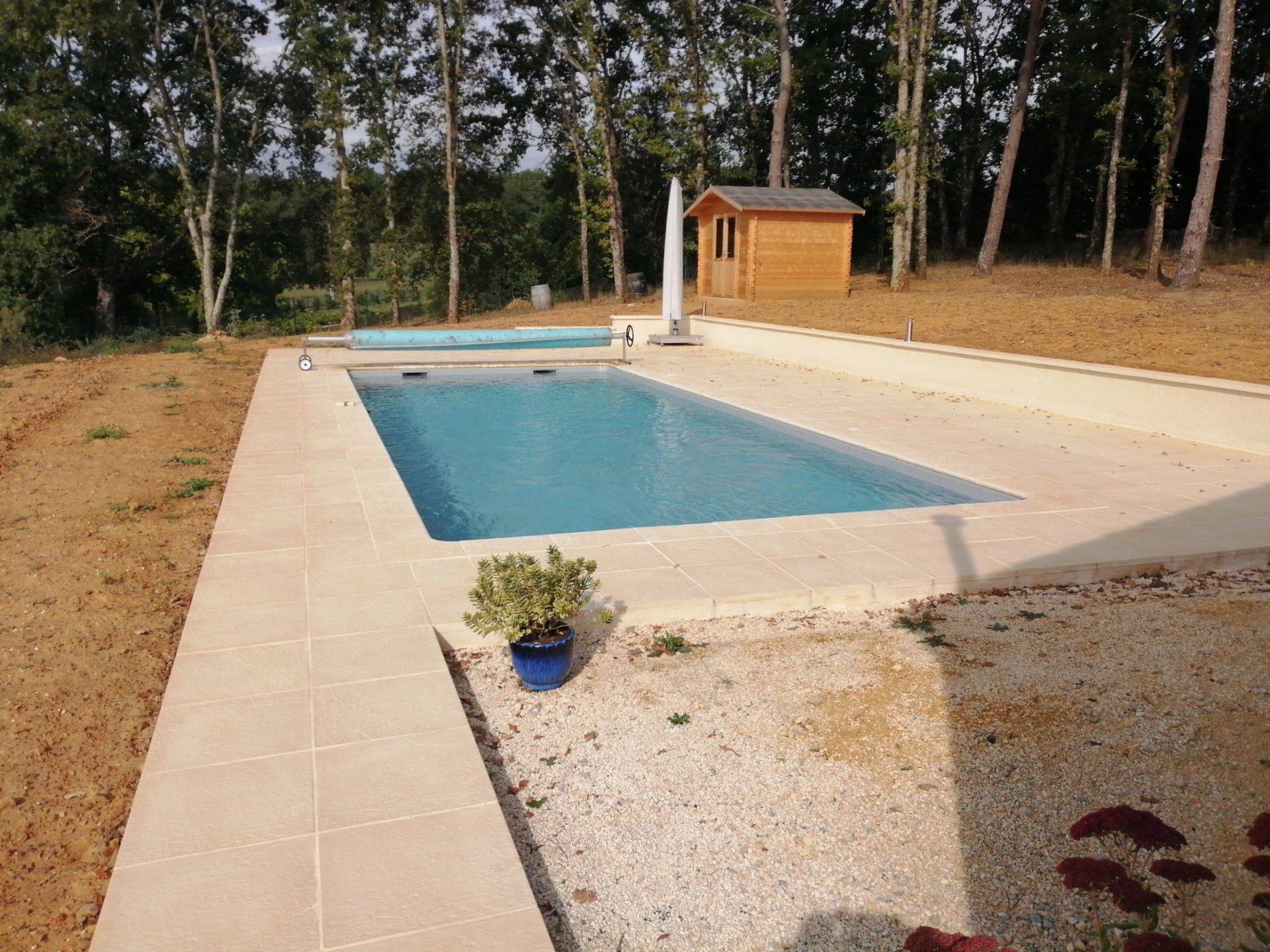 Piscine, plages et abords